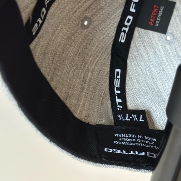 Thick as Thieves Signature Logo 3D Embroidered, 210 Fitted Cap, Gray & Blue - Picture 8 of 9